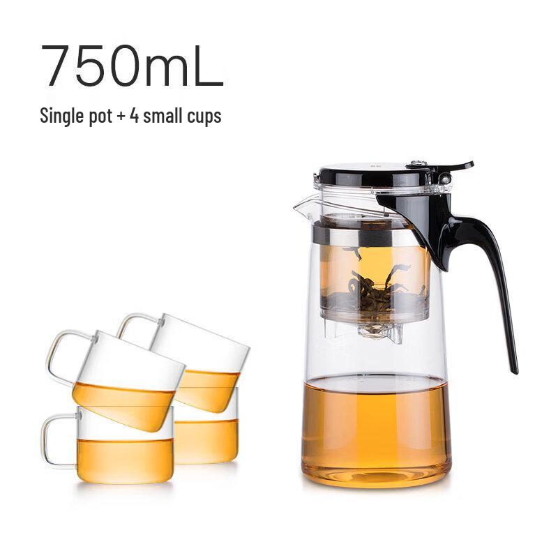 SAMADOYO 750ml Heat-Resistant Glass Teapot Set