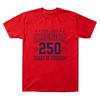 Freedom 250 T-shirt 2026-250 Years of Freedom Retro Graphic Print T Shirts Women Men High Quality Oversized Tshirt