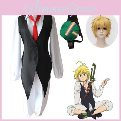 Meliodas Cosplay Kostüm Für Kostüm- und Halloween-Partys**