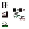 Premium Quality Led El Wire Glasses Light Up Glow Sunglasses For Dj Nightclub Parties