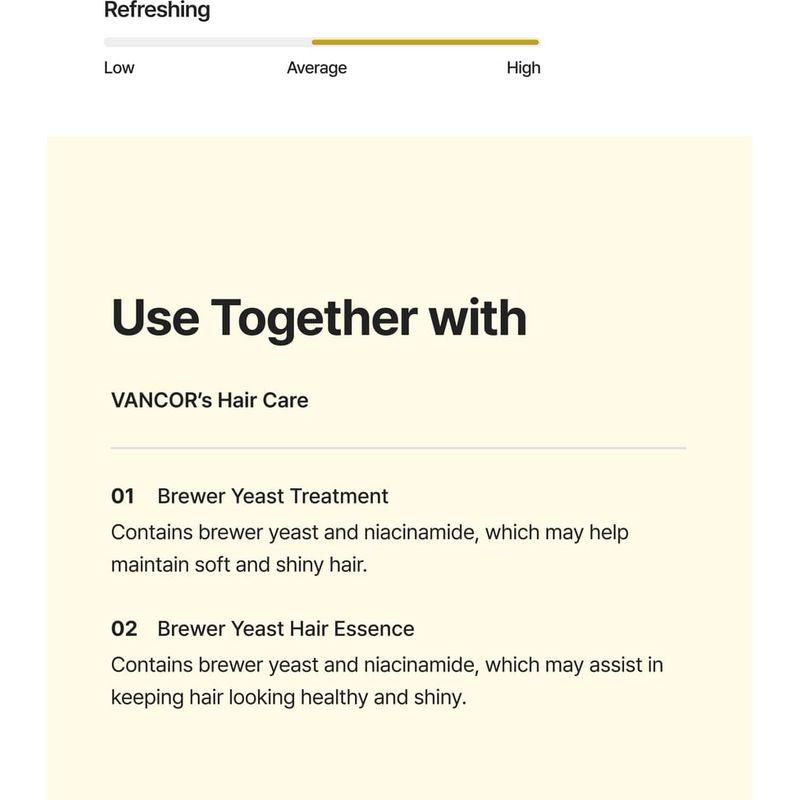 VANCOR - Anti-Dandruff Dexpanthenol Shampoo