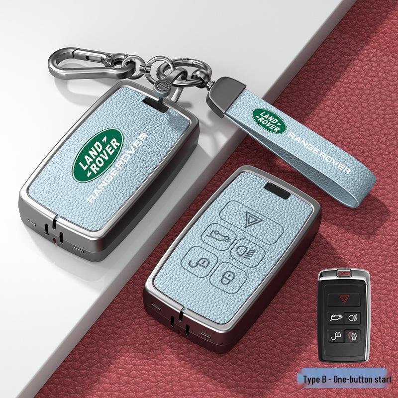 Land Rover Schlüsseltasche: Passend für neuen Range Rover Sport, neuen Defender, Discovery 5 - Schutzhülle für Autoschlüssel für Männer & Frauen