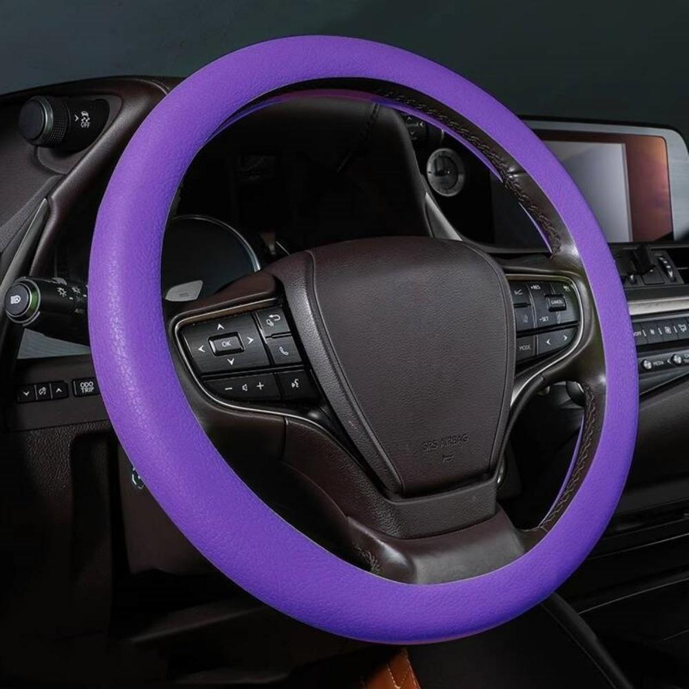 Anti-Slip Silicone Steering Wheel Cover - Universal Fit, Soft And Odorless, Durable For All Seasons