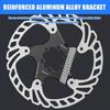 Bicycles Disc Brake Rotor, 140mm/160mm/180mm Mountain Bicycles Floating Brake Disc Bicycles Brake Pad Cycling Accessory