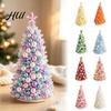 Weihnachtsgeschenke für Bastler Träumerischer Perlenbaum DIY-Set, Handgemachtes Feiertagsbasteln, Mehrfarbig Kreativer Bastelspaß Bastelarbeiten Winter Erwachsene, Tischdekoration
