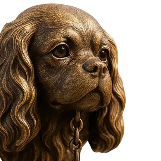 Retro Hund Velkommen Dørklokke Inngangsdør Valpehode Butikkeierklokke Hjemmekontor Inngang Dekorativ Klokke Kjæledyreiergave