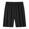 Ice Silk rychleschnoucí šortky pro pánské léto Jednoduché volné oversized sportovní elastické krátké kalhoty Capris
