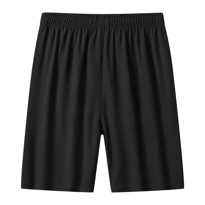 Ice Silk rychleschnoucí šortky pro pánské léto Jednoduché volné oversized sportovní elastické krátké kalhoty Capris
