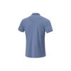 Li-Ning Comfortable Moisture-Wicking Short Sleeve Polo Shirt Men tops Dust-Blue APLU125-3