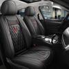 Complete Set Waterdichte Autostoelhoezen voor 5-zits SUV's, Inclusief Kunstleren Stoelhoezen Compatibel met Alle Vijfzits Modellen