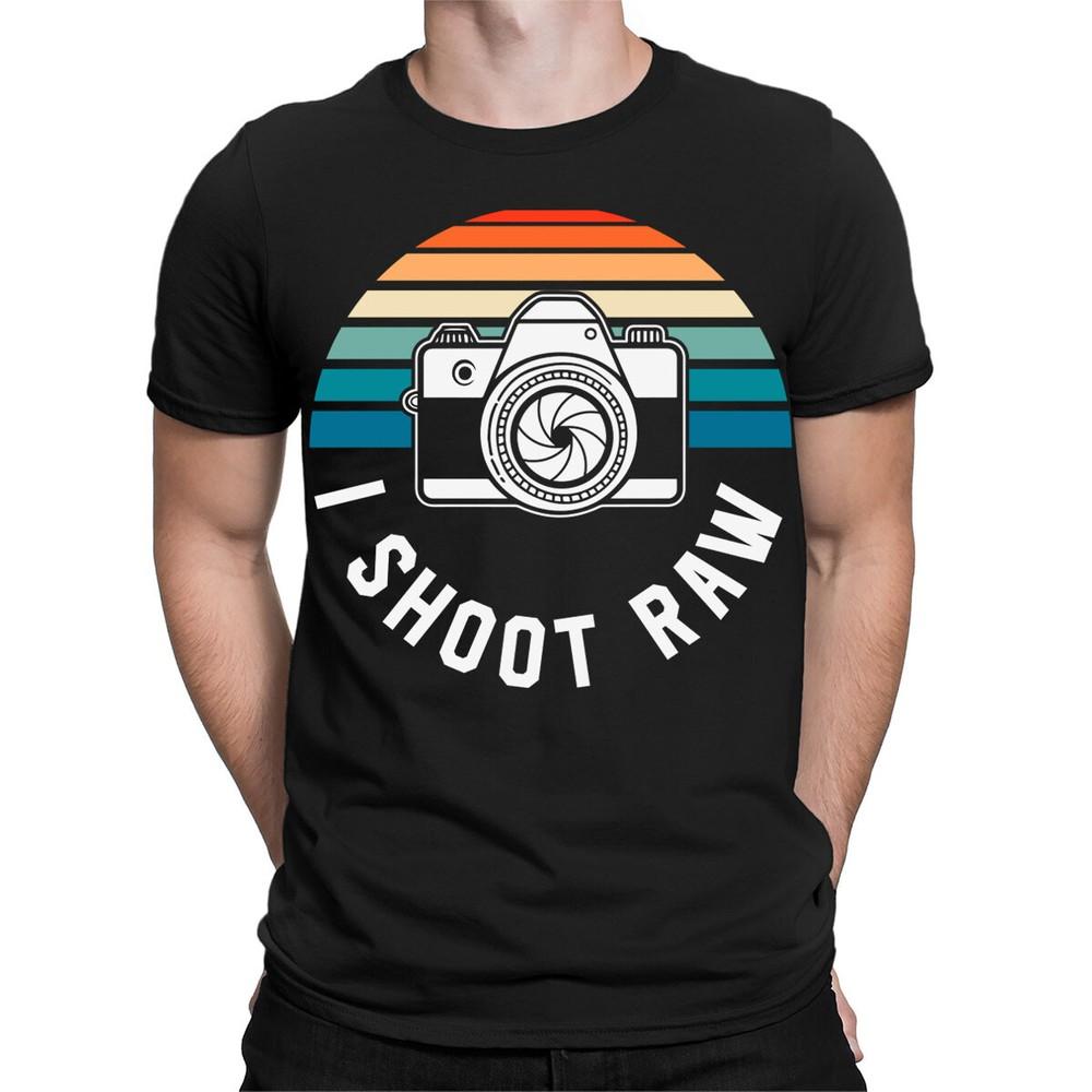 

Я снимаю фото в формате RAW Фотокамера Фотография Фотограф Мужские футболки #TA-89 1T9A5 S