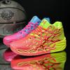 Men Stylish Basketball Shoes Field Training High-Top Plush Comfort Anti-Skid Athletic Footwear Lace-Up Daily Flat Athletic Shoes