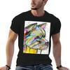 Colorful Akita dog TShirt Daily Wear Print TShirt
