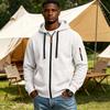 Men's Zip Up Hoodie with Pockets Casual Athletic Sweatshirt