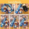 Lindo Llavero de PVC de Doraemon Llavero Para Llave de Coche Accesorios de Bolso Venta al por Mayor