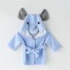 Animal-Shaped Hooded Bathrobe for Infants and Toddlers