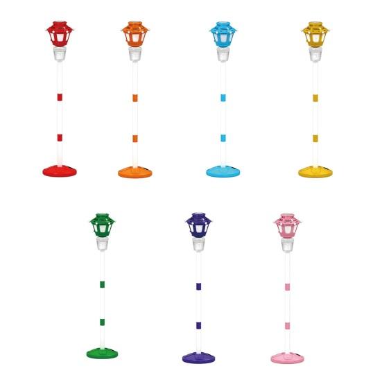 Street Lamp Bubble Machine with Music & LED Lights Automatic Bubble