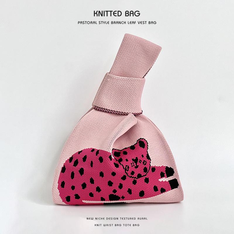 

2025 Женская Модная Вязаная Сумка Кроссбоди Квадратной Формы