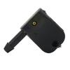 Windshield Washer Nozzle For 12mm Wiper Arm Front Windshield Plastic 2pcs