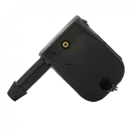 Windshield Washer Nozzle For 12mm Wiper Arm Front Windshield Plastic 2pcs