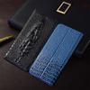 Crocodile Head Genuine Leather Flip Case for Samsung Galaxy A20 A30 A40 A50 A60 A70 A80 A90 A11 A21 A31 A41 A51 A71 Cover Cases