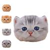 Cute And Creative 3d Cat Head Cushion Soft Plush Alien Cat Pillow Gift