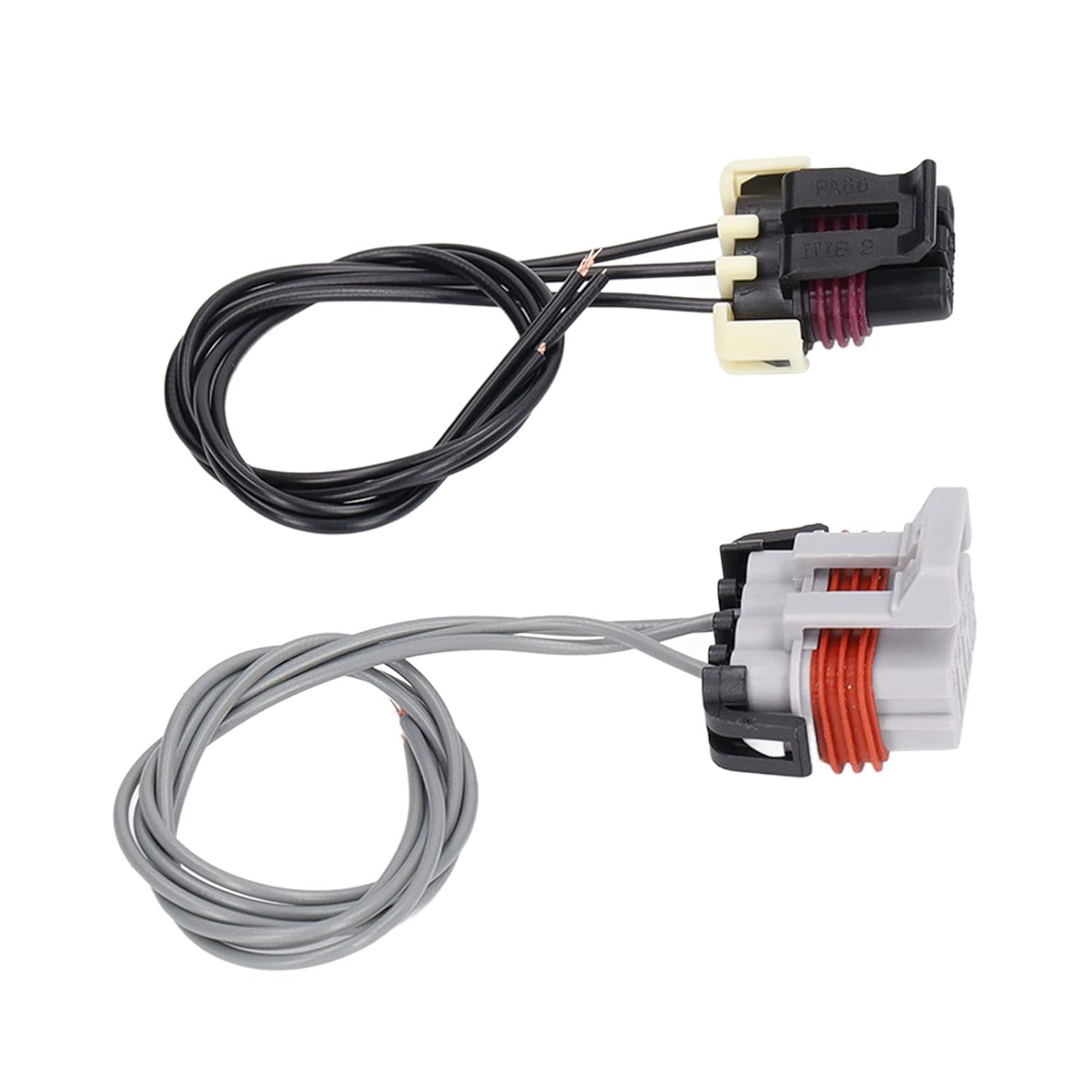 Aramox Headlight Turn- Wire Harness Pigtail Connector Kit, 224396007 Fit for Truck 2X 2005-2014, Front Left Right Side Headlight and Turn Connector