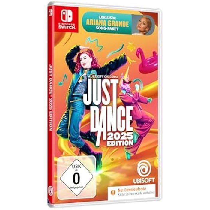 Jeu vidéo - ubisoft - just dance 2025 edition - 40 nouveaux titres - mode workout - code à télécharger