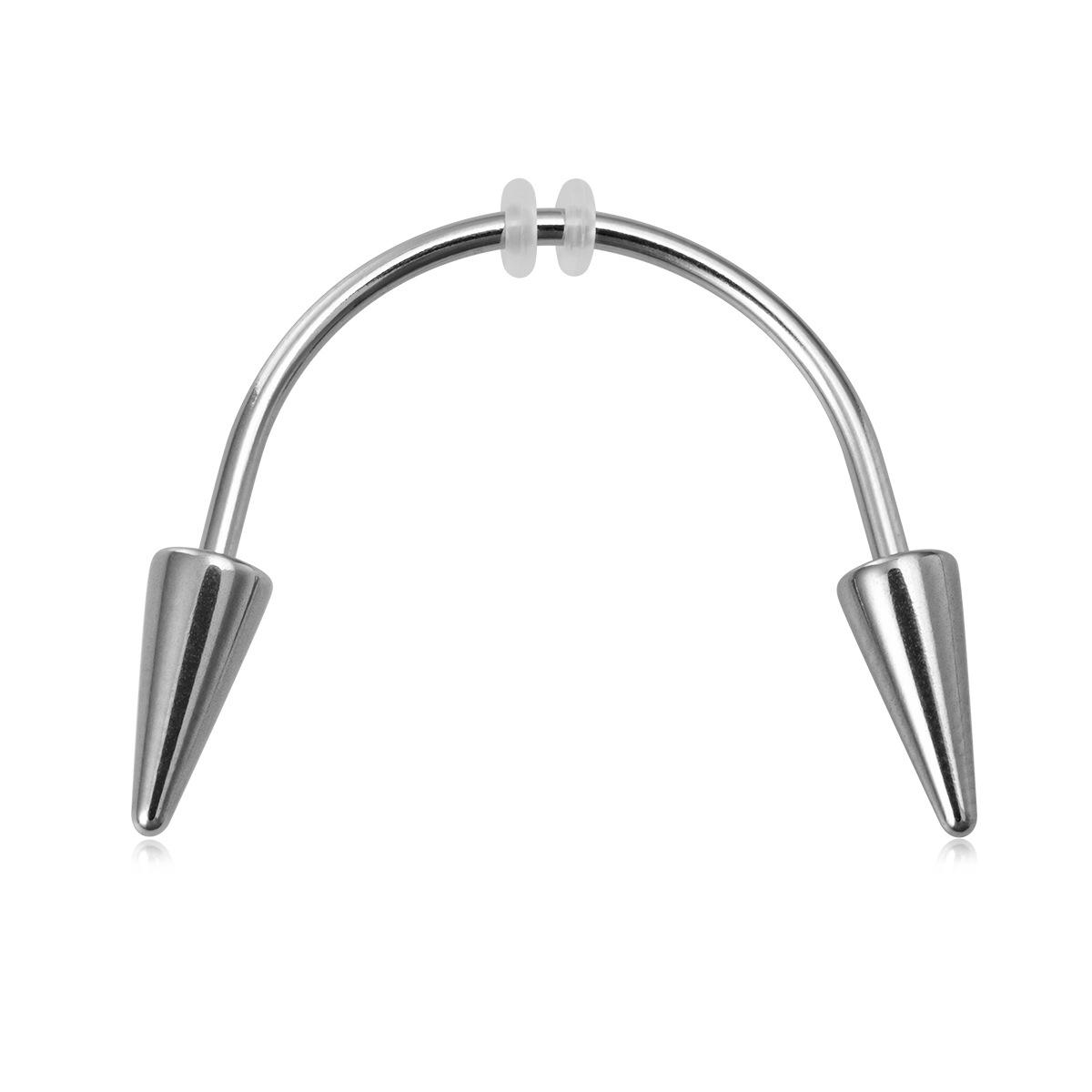 

2 шт. украшения для пирсинга улыбки для рта, пирсинг клыков вампира, украшения для пирсинга лица, зубы тигра, губы, ногти, украшения на Хэллоуин серый