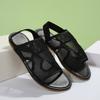 Summer new casual flat-bottomed breathable mesh sandals large size cool slippers in stock