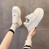Spring New Platform Version Shoes Sports and Leisure Versatile Women's Shoes Single Shoes White Shoes