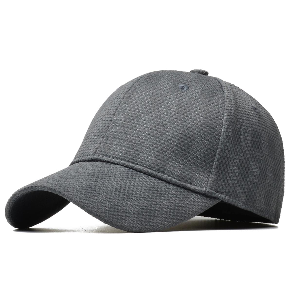 

Мужские бейсболки NORTHWOOD из эластичной ткани с полным уплотнением, шляпы для папы, всесезонные бейсболки для мужчин, однотонные кепки дальнобойщика 56-60 cm серый