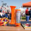 Loud Air Horn Hand Pump for Sports Games, Cheering Noise Maker Hard PP Material Stadium, Portable Push Sound Speaker Soccer Fan Party