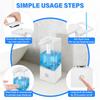 Automatic Soap Dispenser Touchless USB Rechargeable Smart Hand Sanitizer Body Wash Shampoo Applicable To Kitchen And Bathroom