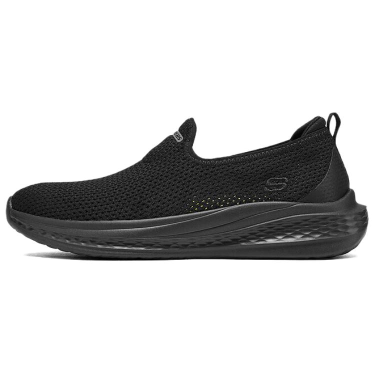 Skechers Mens Usa Street Wear Soft Comfortable Shock Absorbing Low Top Casual Shoes Men sneaker Black 211127-BBK 39.5