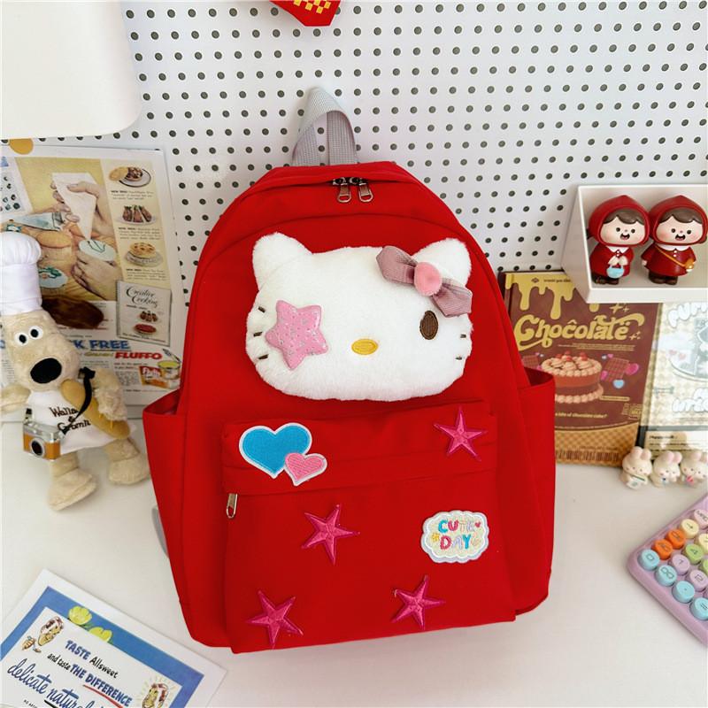 Printing Waterproof Backpack Durable Nylon For Kids Gift Schoolbag