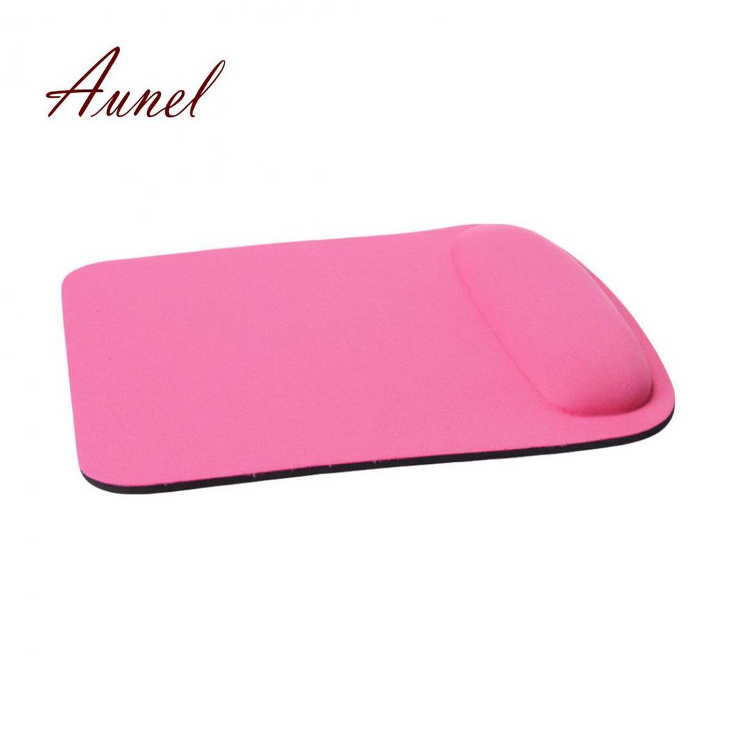 Buy Mouse Pad Soft Wrist Antiskid Pure Color Square Design Pc Gaming