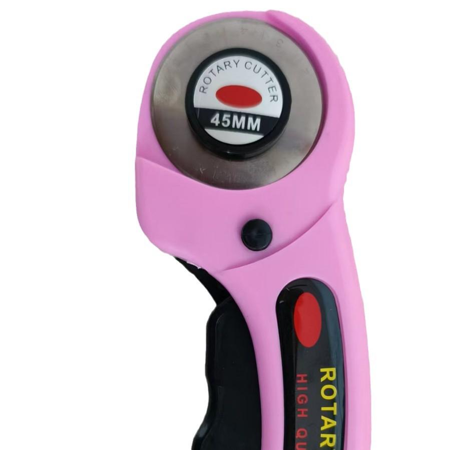 45mm Rotary Fabric and Leather Cutting Knife with Handle