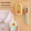 Automatic Liquid Dispensing Long-Handled Shoe Brush with Soft Bristles for Multi-Purpose Cleaning