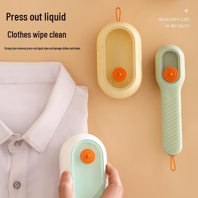 Automatic Liquid Dispensing Long-Handled Shoe Brush with Soft Bristles for Multi-Purpose Cleaning