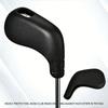 High Elastic Golf Iron Head Cover Thick Soft PU Golf Head Cover Replacement Headcover Protective Cover Protector