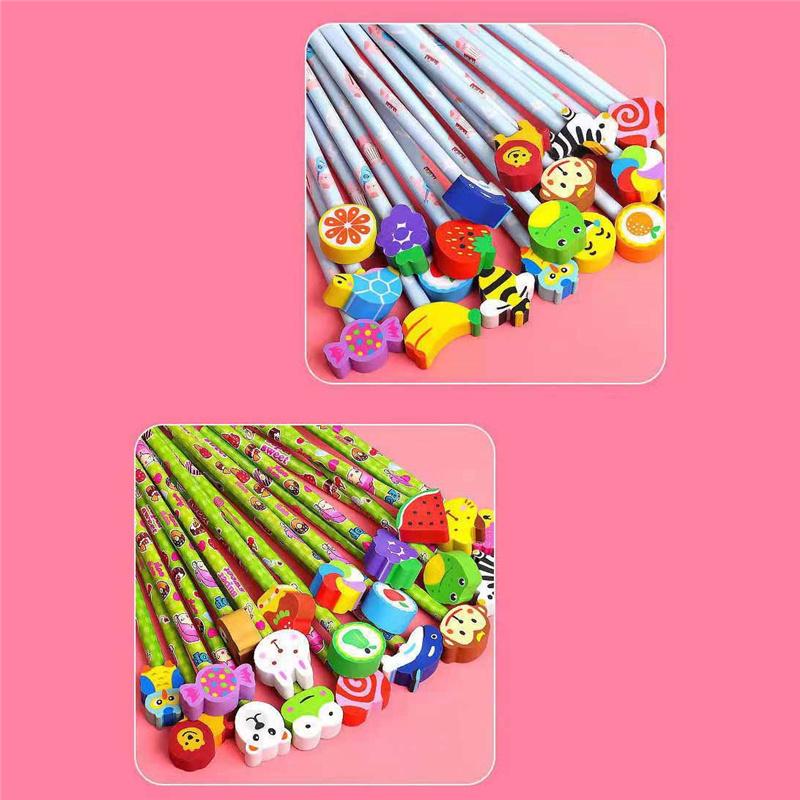 5/10/20 Stück Cartoon Radiergummis Schulbedarf Neuheit Schreibwaren Schülerpreis Klassenzimmergeschenk Belohnungen