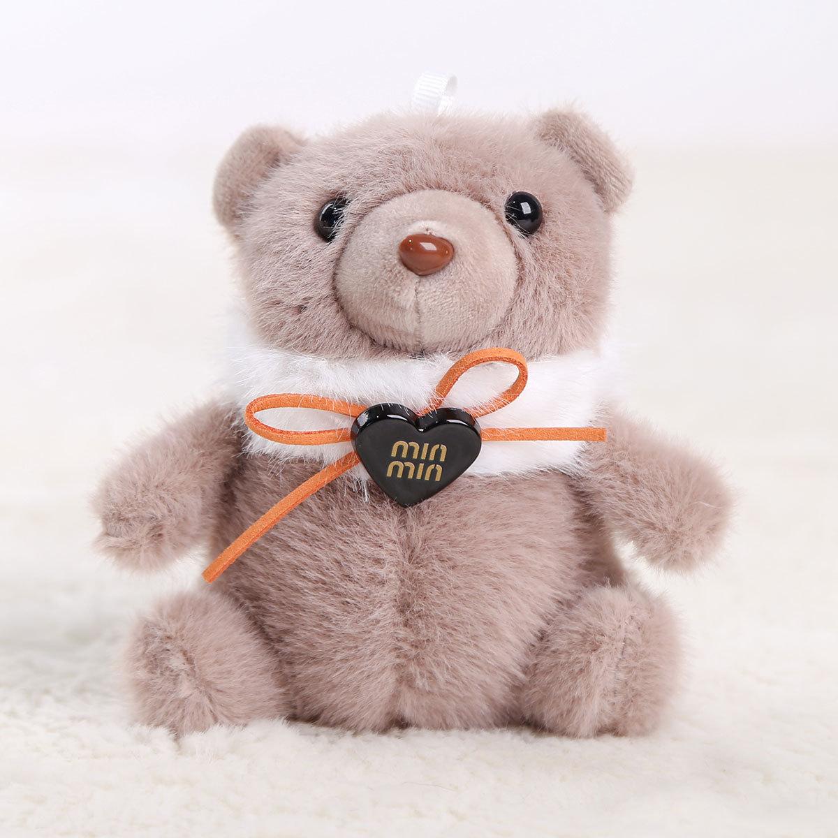 

Кулон-кукла принцессы-медвежонка, брелок-кукла, плюшевая игрушка, подвеска для сумки, ювелирное украшение, подарок на день рождения, кукла-девочка 14cm