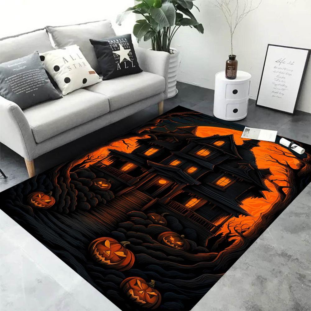 Halloween Series Of Household Entrance Non-Slip Doormat Living Room Bathroom Wear-Resistant Easy Take Care Floor Mats