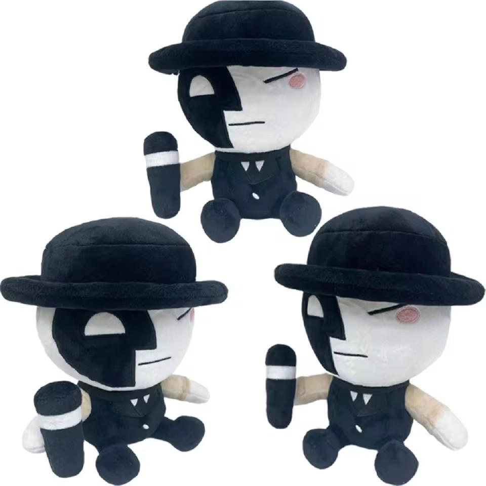 25cm Death Plushie Anime Figure Soft Stuffed Doll Cartoon Toy Gift for Kids Birthday Decoration