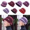 Soft Warm Hats Thickened Skullies Beanies Cap Cold Cap Autumn Winter Hat  Middle-aged And Elderly