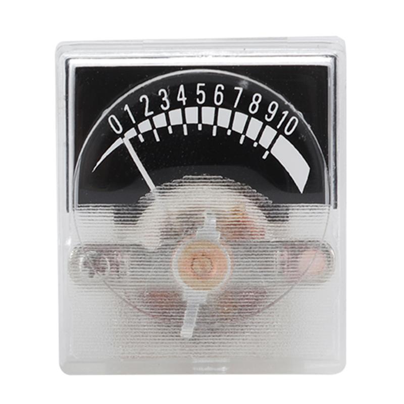 

VU Level Meter Exquisite Workmanship Audio Meter Header Pointer Meter Header for DIY for Audio Equipment Quality Plastic 1