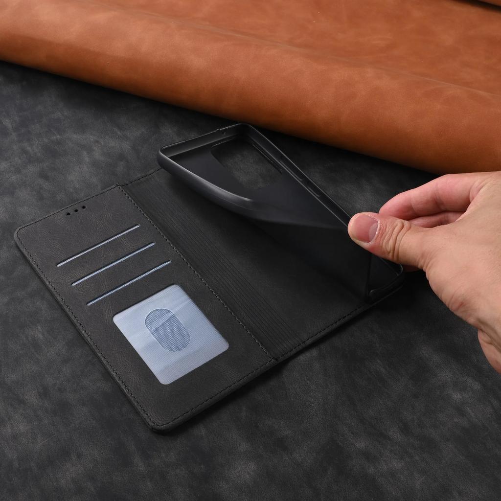 Leder Klappbrieftasche Hülle für Samsung Galaxy S26 S23 S22 S21 S20 FE S24 Plus S25 Ultra Book Case Kartenhalter Funda Schutz Hülle