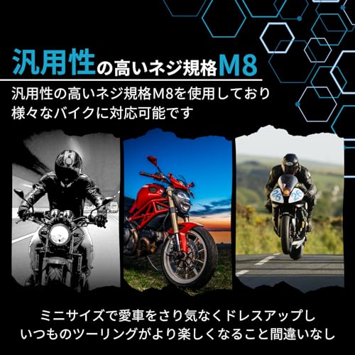 azumafy Motorcycle Turn Signal LED Motorcycle Turn Signal Small Set of 4 12V Universal LED Turn Signal Waterproof Mini Ultra Small Brightness Yel
