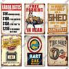 Decor Tire Shop Vintage Tin Sign Plaque Metal Iron Plate Wall Adornment for Garage Gas Station Car Sale Repair Poster